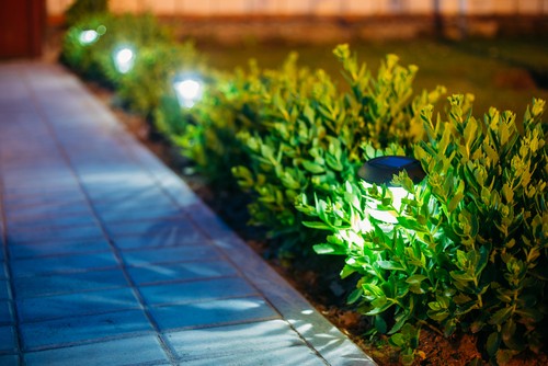 garden lighting electrician in north-wales